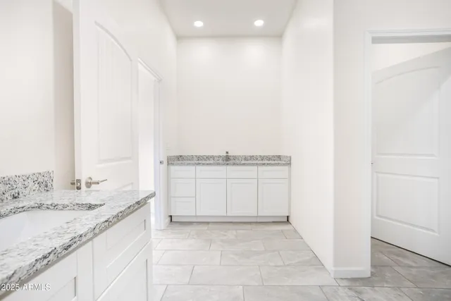 a view of an ocean and beach