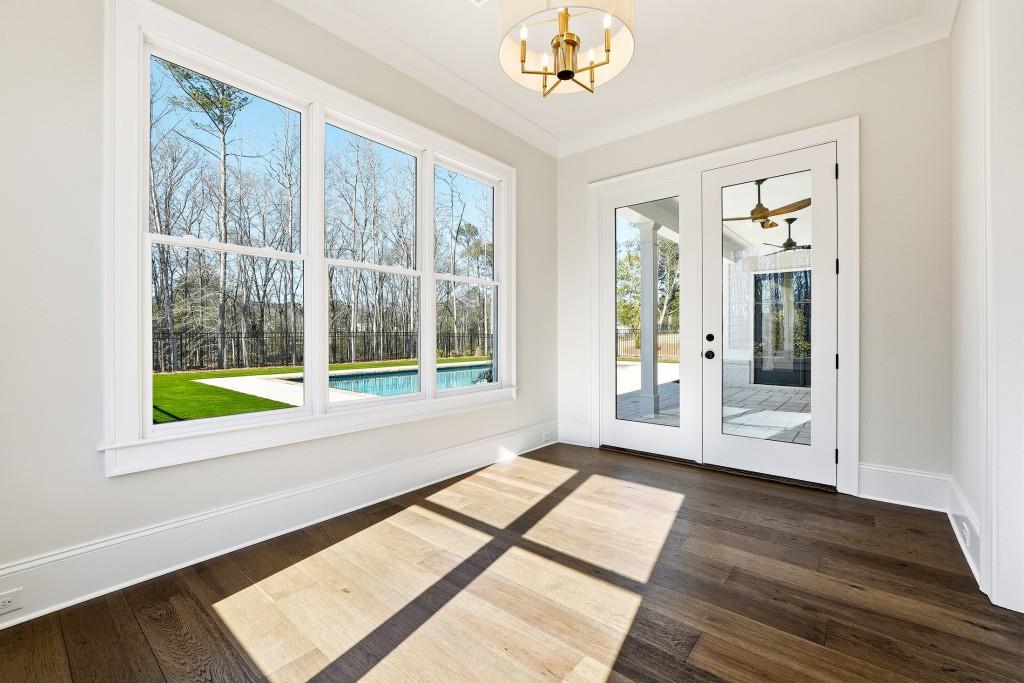 286 County Road Southwest Marietta, GA 30064 - Photo 22 of 40 a view of an entryway with wooden floor and door