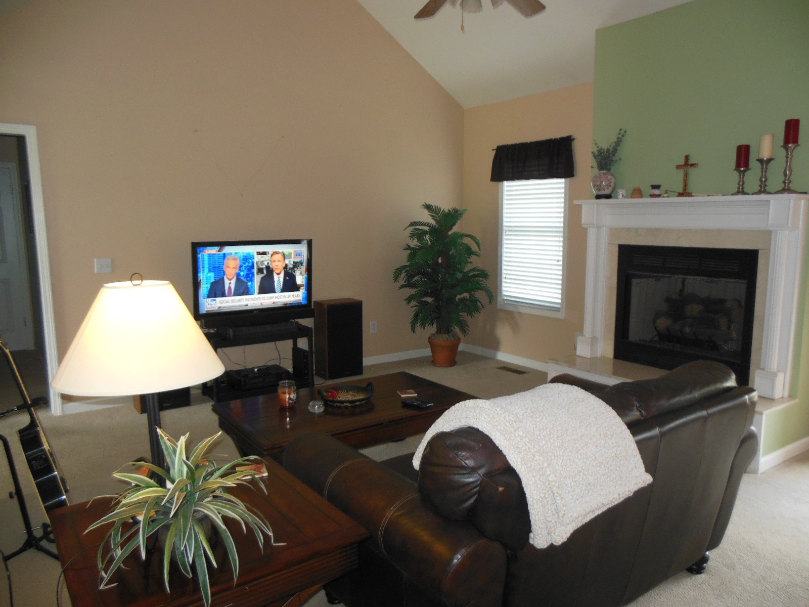 321 Arabian Lane Springfield, TN 37172 - Photo 5 of 23 a living room with furniture and a fireplace