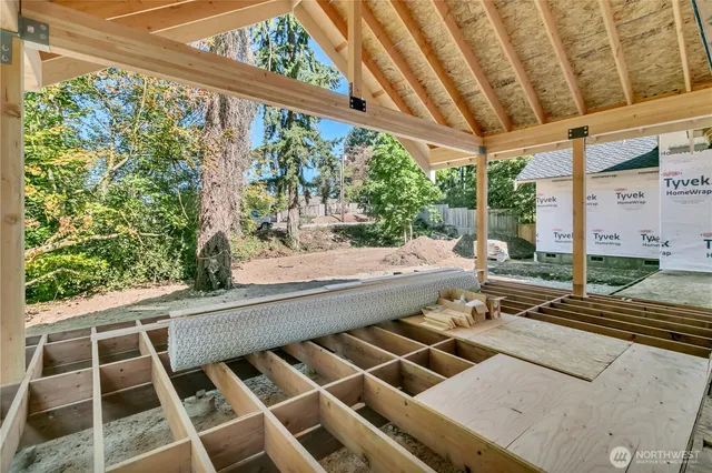 a view of a small house