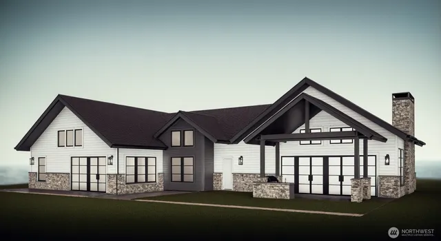 a front view of a house with a porch