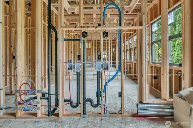 a view of an front door