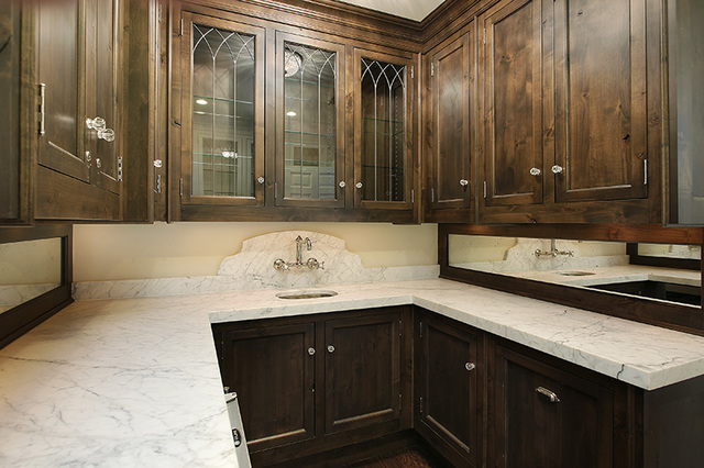 153 Ridge Lane Lake Forest, IL 60045 - Photo 8 of 15 a bathroom with a sink and a mirror