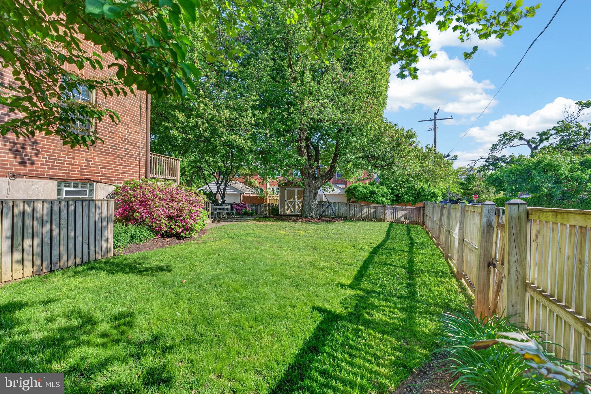 158 Hopkins Road Baltimore, MD 21212 - Photo 50 of 68 Lush green yard with vibrant blooms.