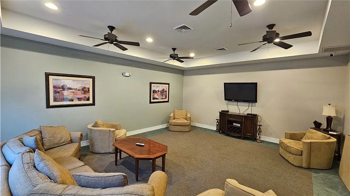 303 Lookover Drive Anderson, SC 29621 - Photo 38 of 46 This communal gathering space features a comfortable setup for relaxation and entertainment.