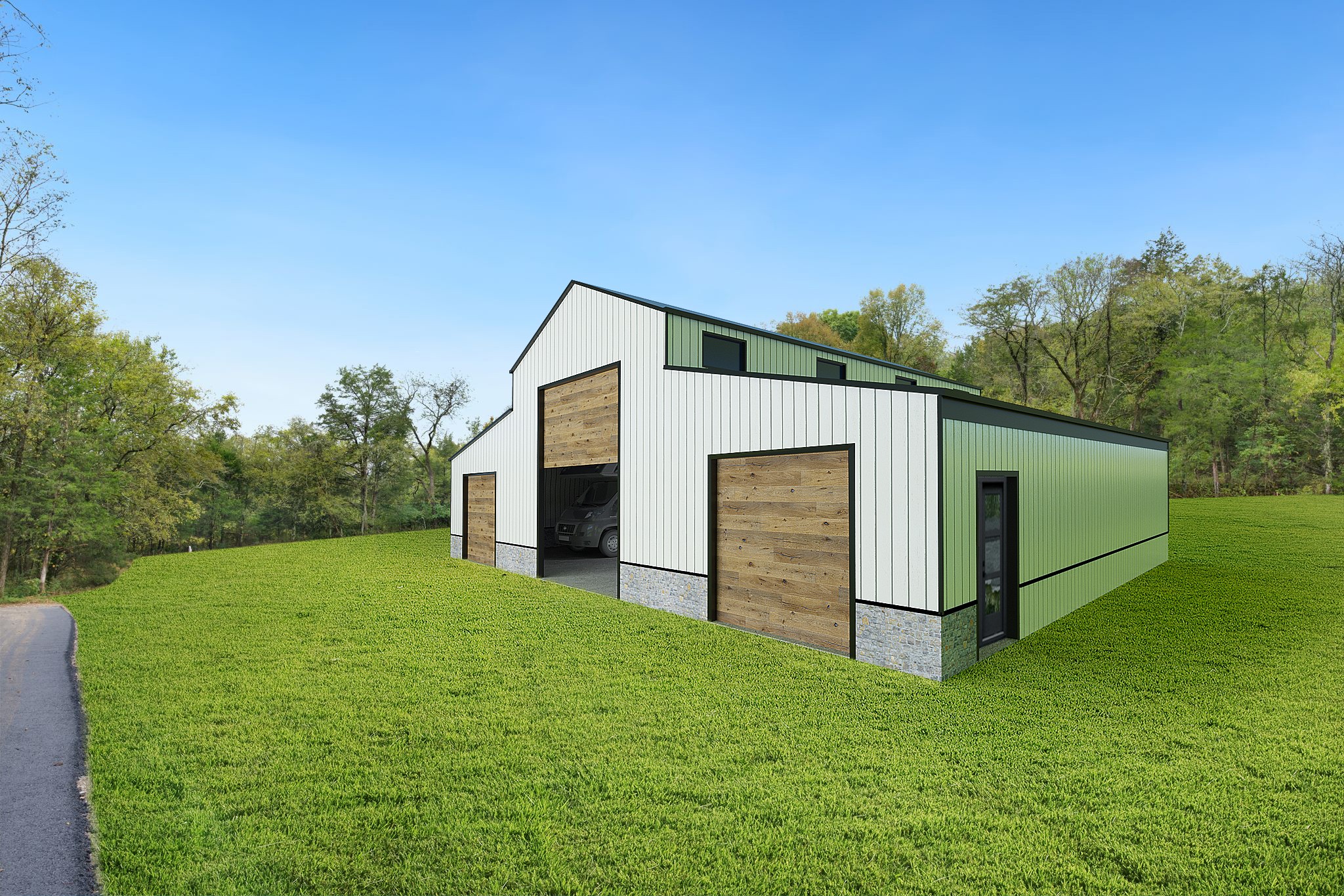 6853 Cross Keys Road College Grove, TN 37046 - Photo 11 of 74 a front view of house with yard and trees in the background