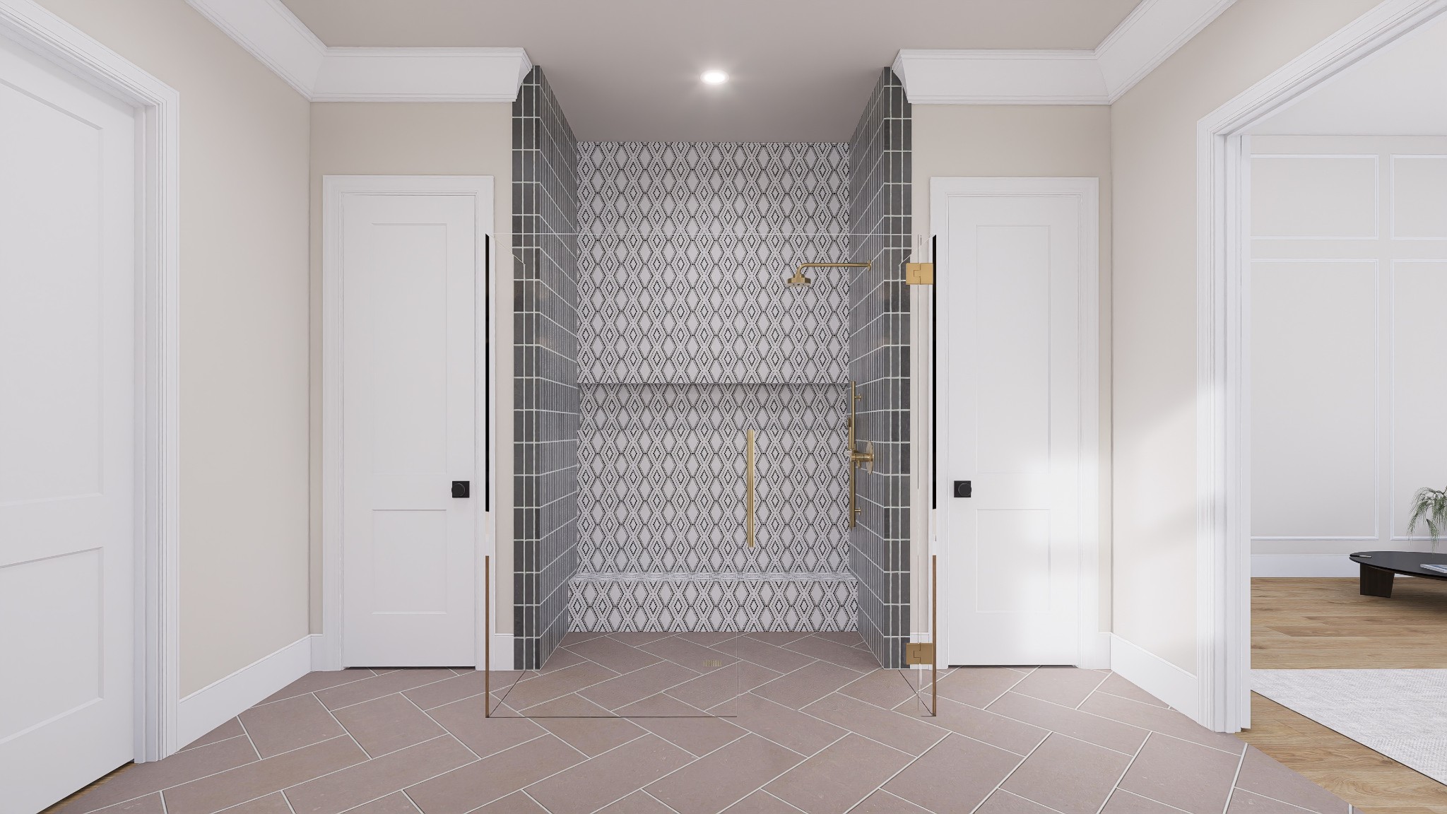 6853 Cross Keys Road College Grove, TN 37046 - Photo 22 of 74 a view of a bathroom with a shower