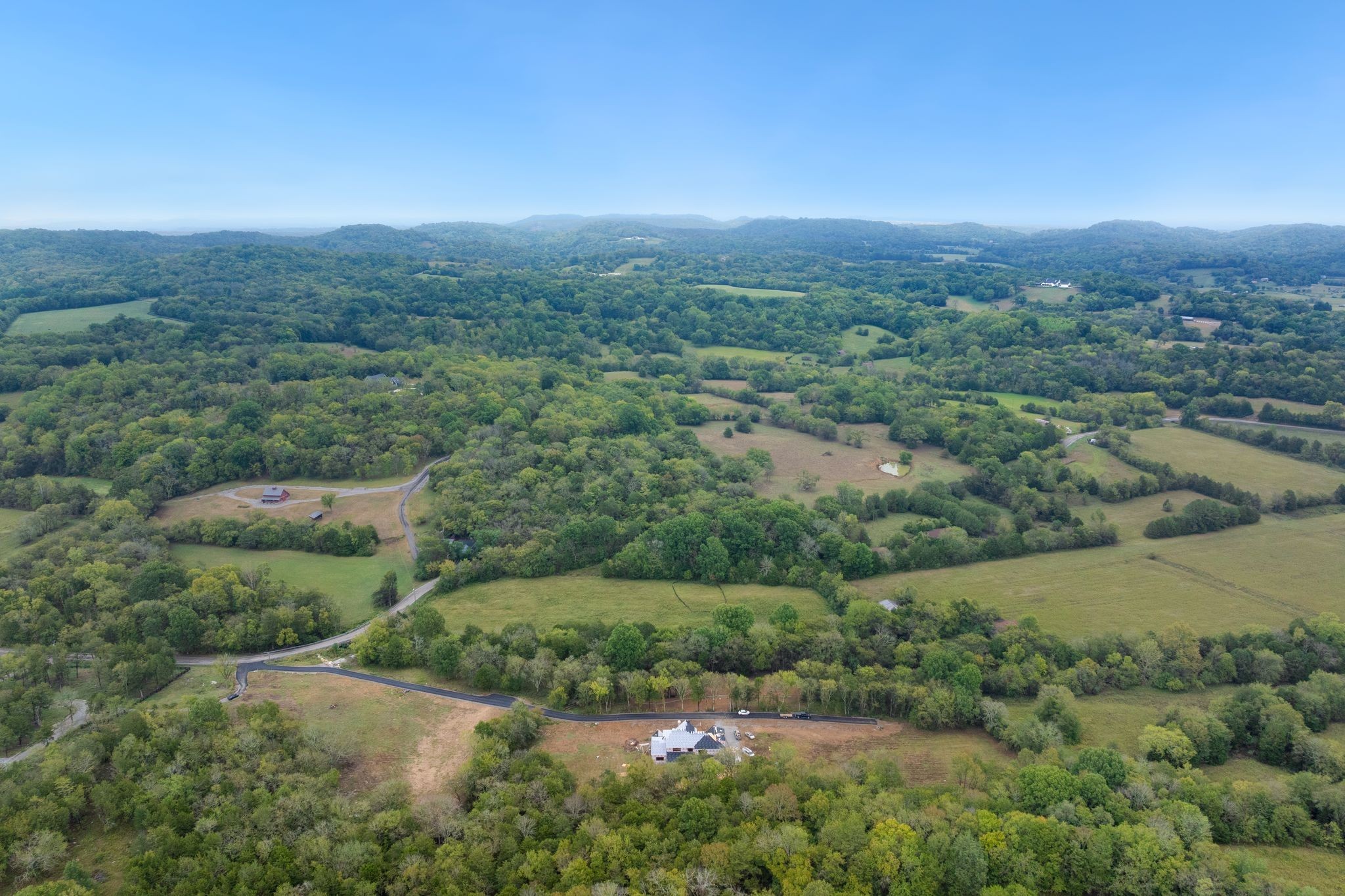 6853 Cross Keys Road College Grove, TN 37046 - Photo 56 of 74 an aerial view of forest