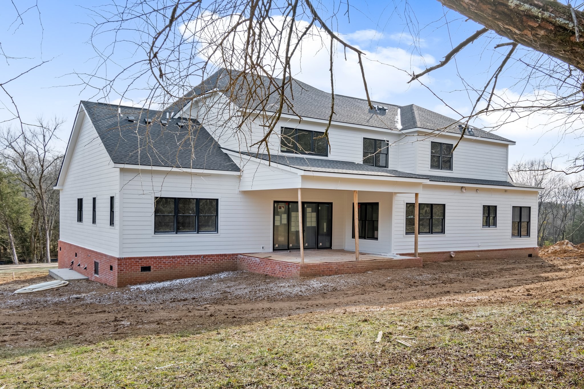 6853 Cross Keys Road College Grove, TN 37046 - Photo 69 of 74 a front view of a house with a yard