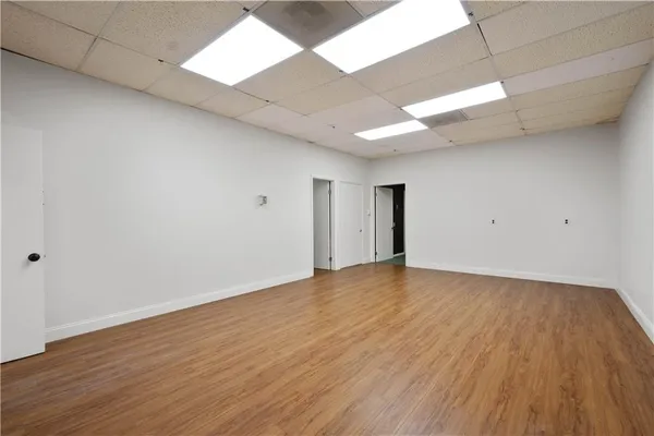 wooden floor in an empty room