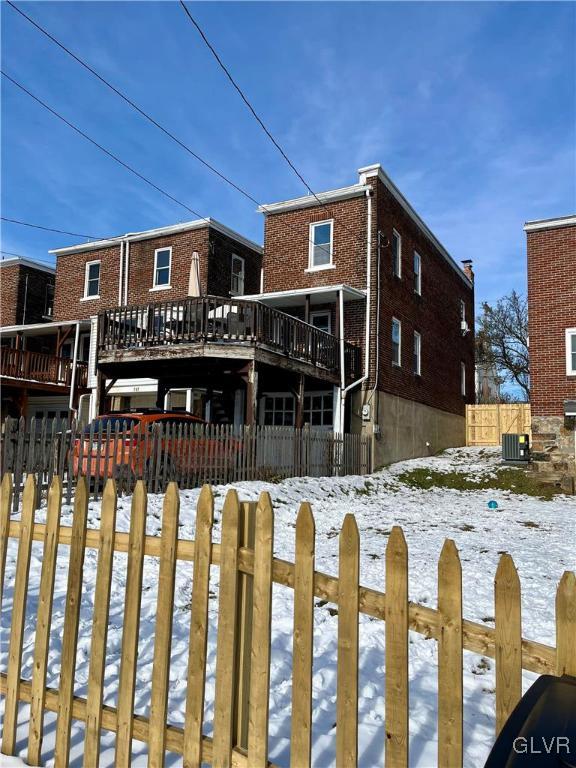 715 Spring Street Bethlehem, PA 18018 - Photo 28 of 28 a front view of a house with a balcony
