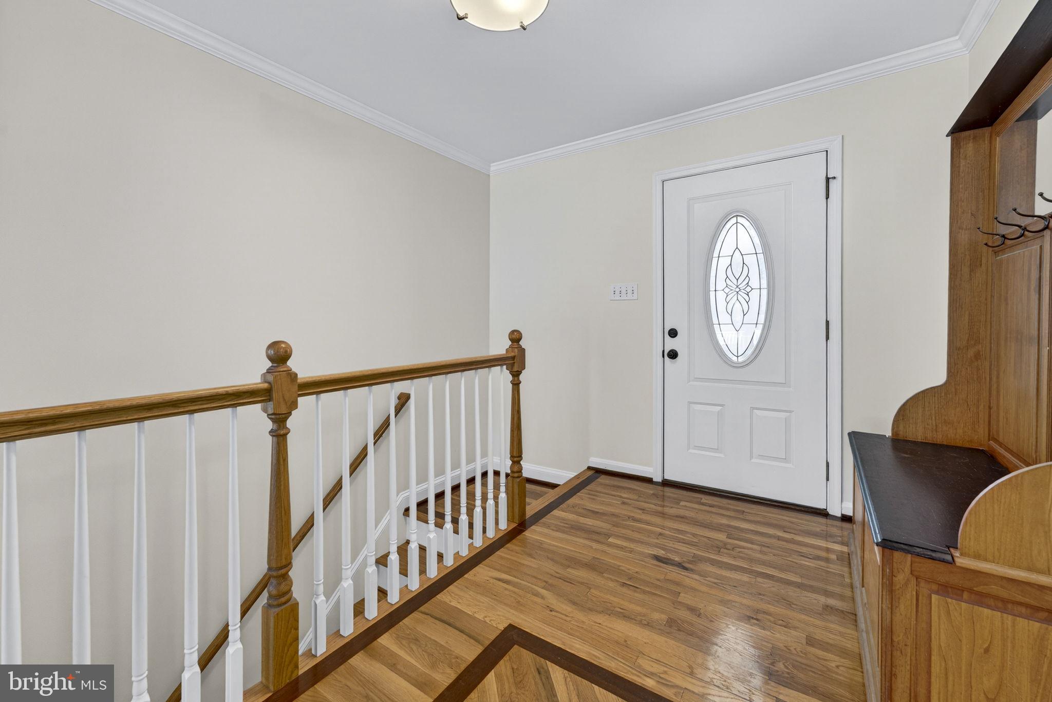 584 South Poes Road Amissville, VA 20106 - Photo 25 of 82 a view of a hallway with wooden floor