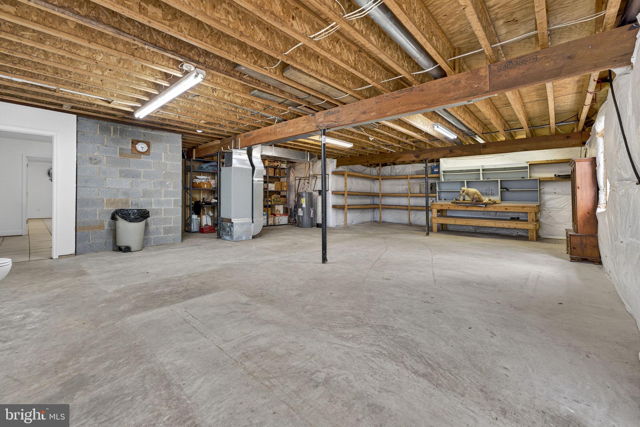 584 South Poes Road Amissville, VA 20106 - Photo 61 of 82 a view of empty room with wooden ceiling