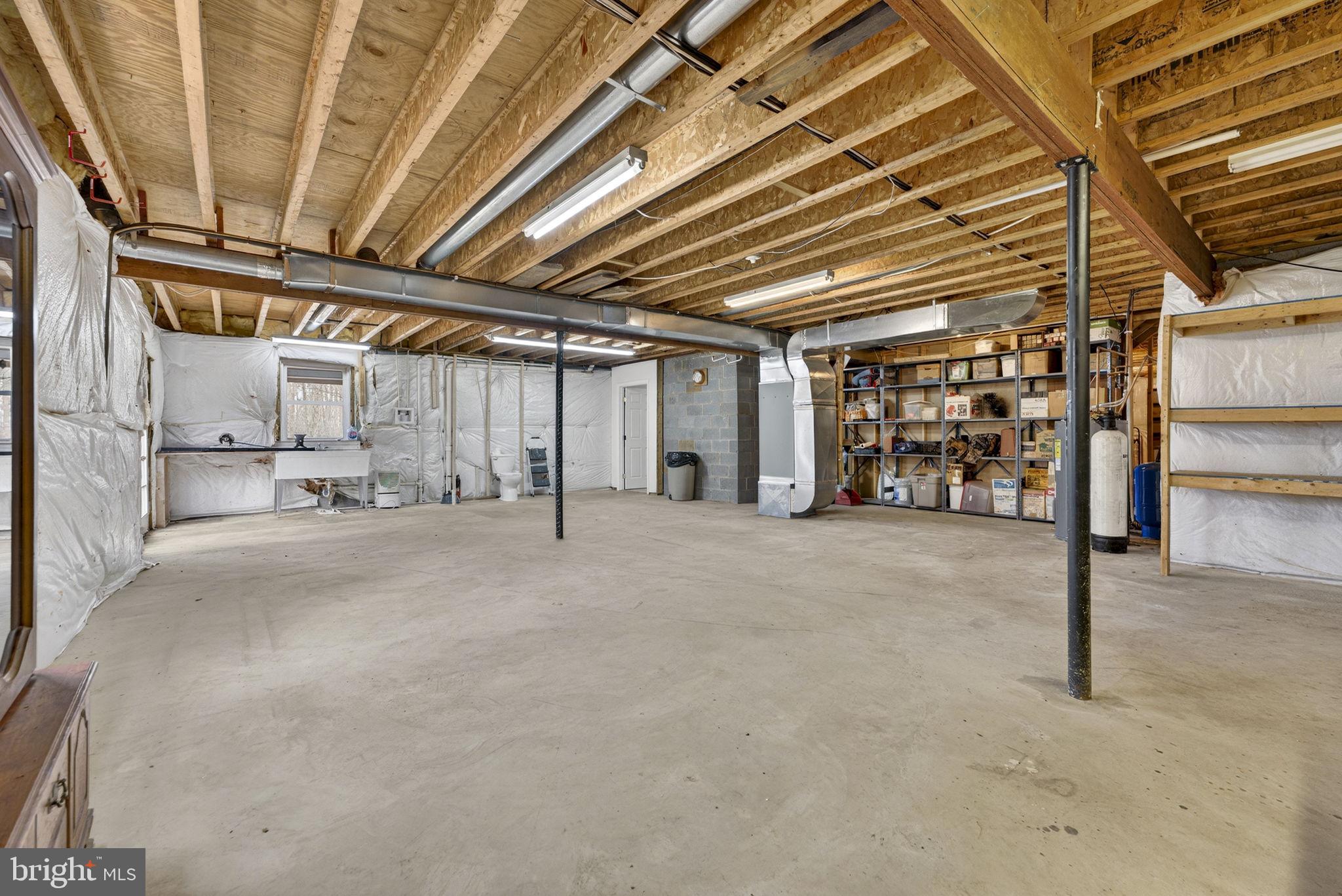 584 South Poes Road Amissville, VA 20106 - Photo 62 of 82 a view of empty room with wooden ceiling