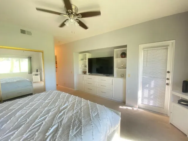 a view of an ocean from a window