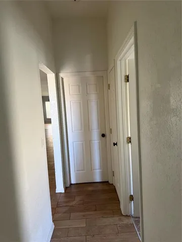 a view of a room with front door