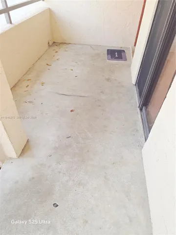 a view of a small space