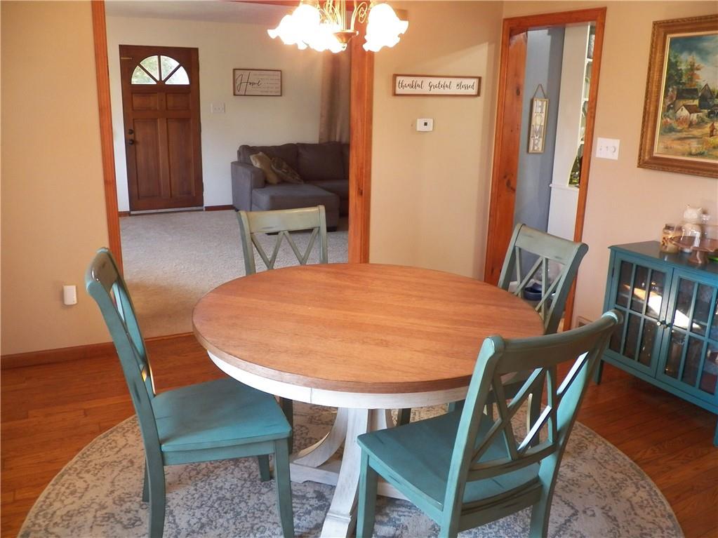 600 Sarver Road Sarver, PA 16055 - Photo 10 of 19 a dining room with furniture and wooden floor