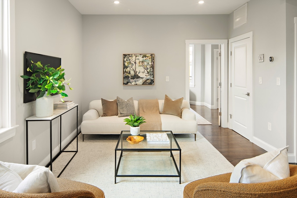 9-11 Boynton Street, Unit 2 Boston, MA 02130 - Photo 1 of 30 a living room with furniture and a potted plant