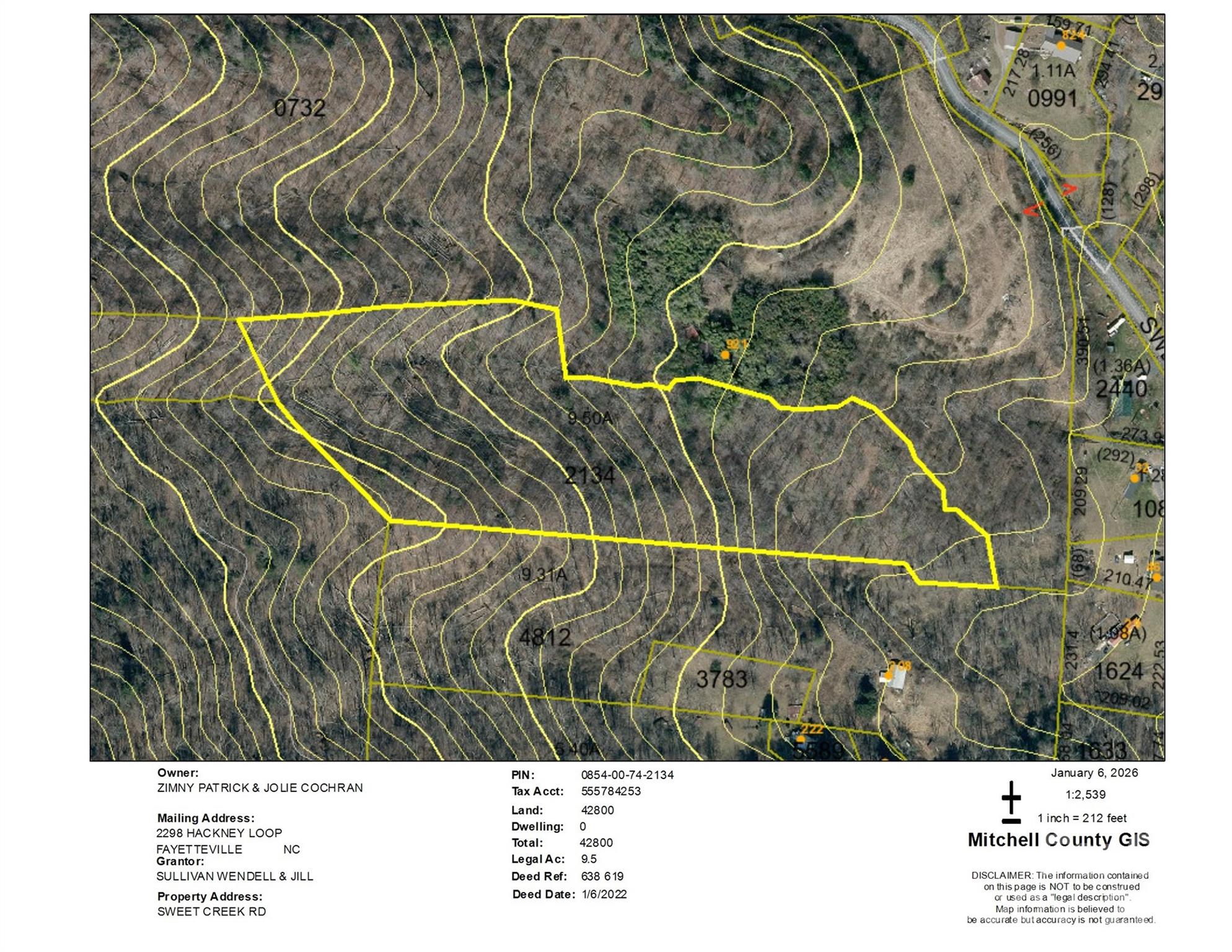 0 Sweet Creek Road Bakersville, NC 28705 - Photo 2 of 48 a view of a tennis court