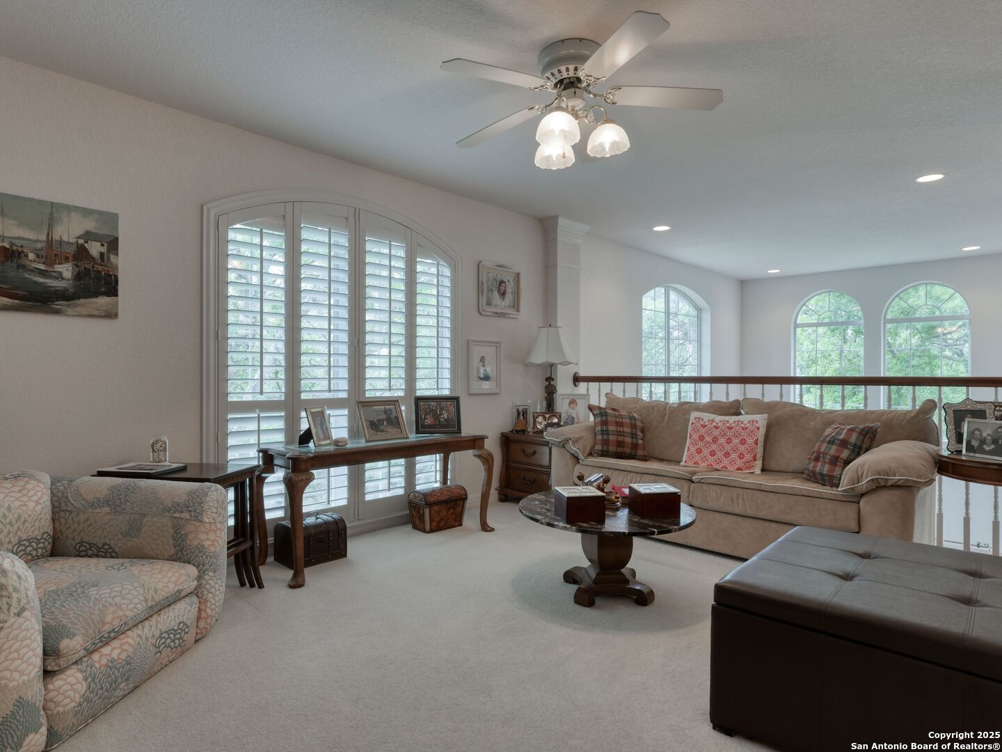 109 A Ammann Road Boerne, TX 78015 - Photo 29 of 67 a living room with furniture and a large window