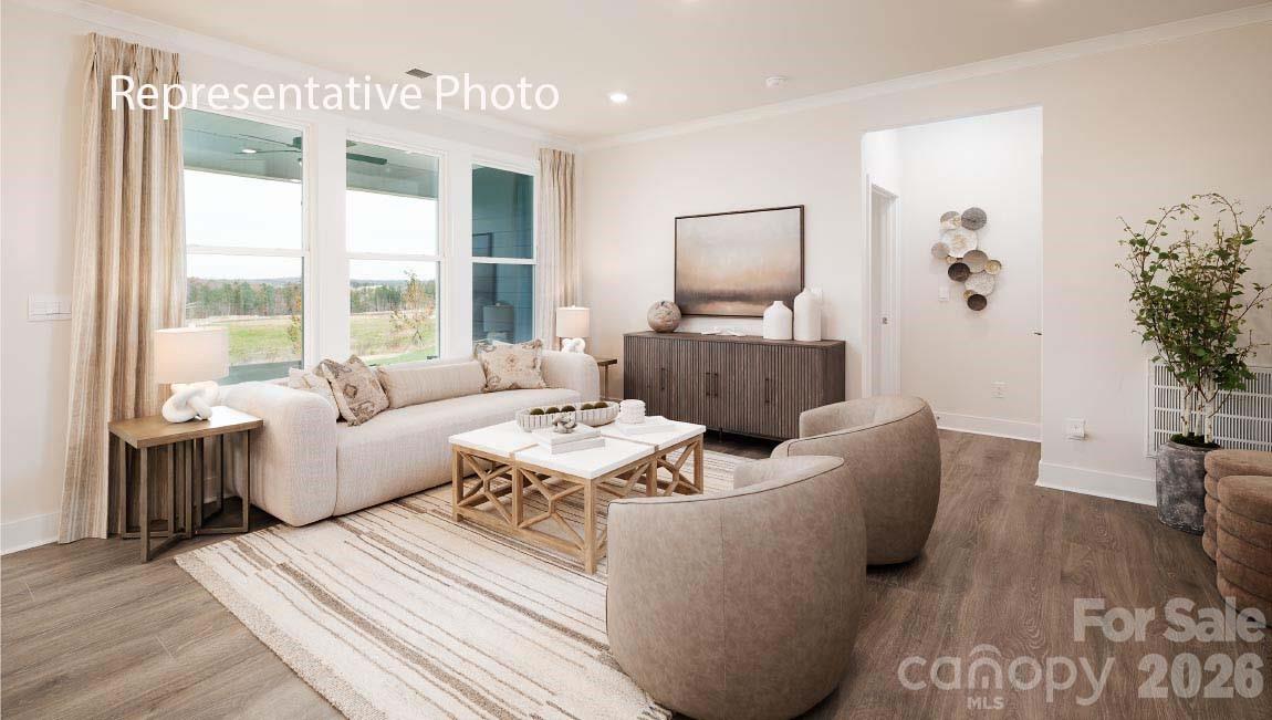 3205 Oberon Street York, SC 29745 - Photo 10 of 23 a living room with furniture and a large window