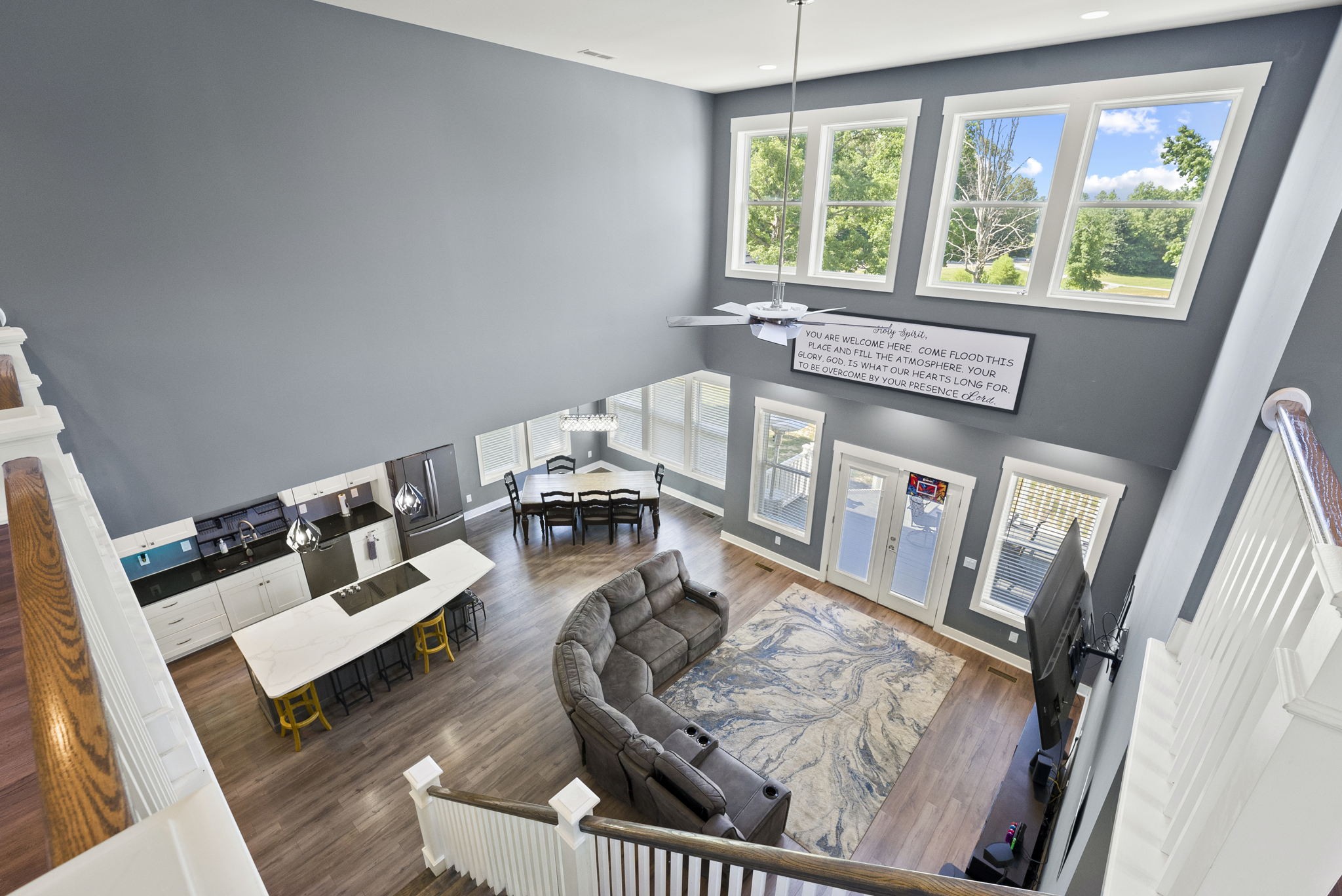 4217 Sandy Springs Road Springfield, TN 37172 - Photo 15 of 50 a living room with furniture and a large window