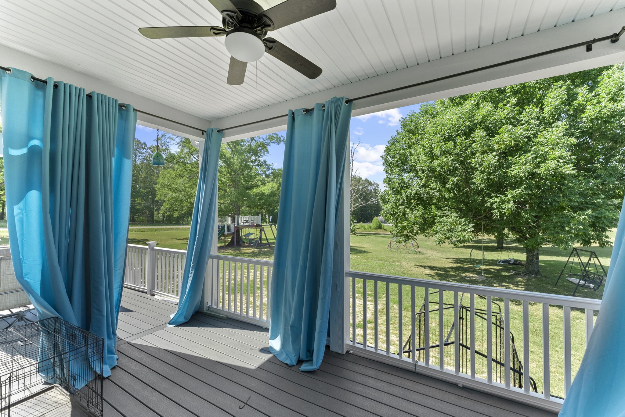 4217 Sandy Springs Road Springfield, TN 37172 - Photo 47 of 50 a view of a porch with wooden floor and outdoor space