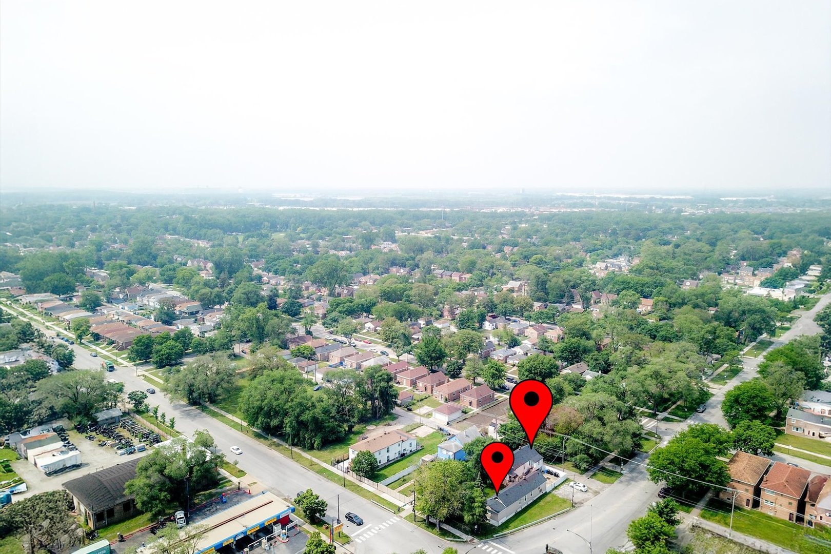 10002 South Torrence Avenue Chicago, IL 60617 - Photo 39 of 46 an aerial view of multiple house