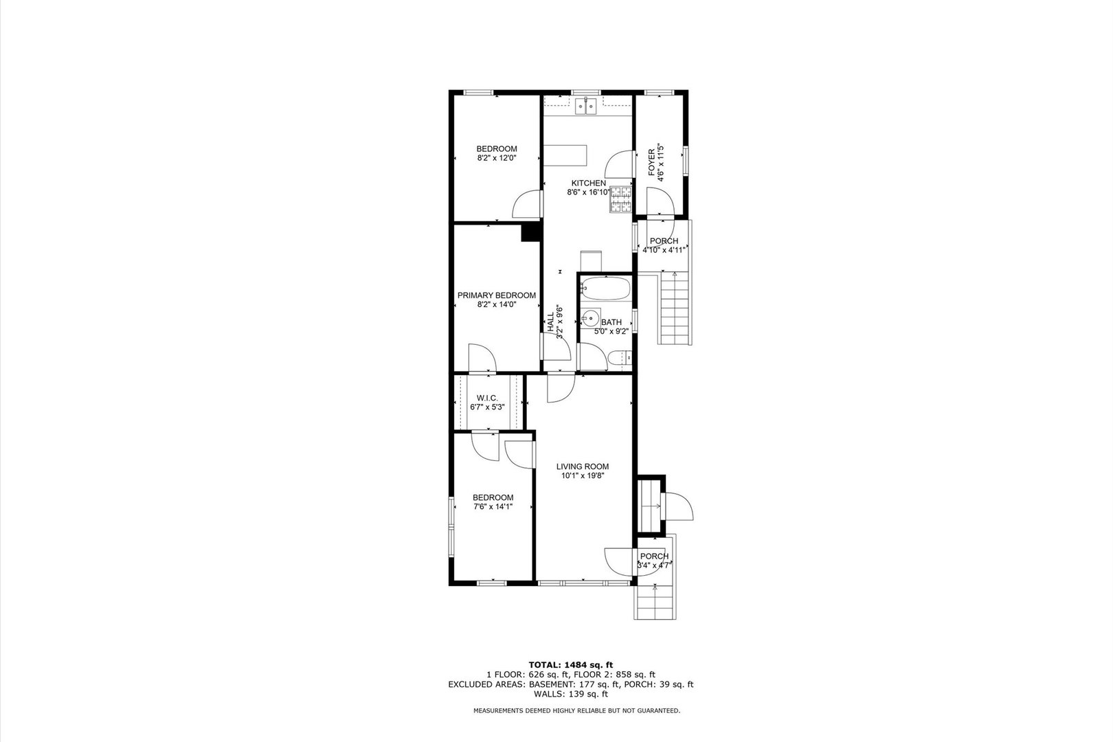 10002 South Torrence Avenue Chicago, IL 60617 - Photo 44 of 46 a picture of a floor plan