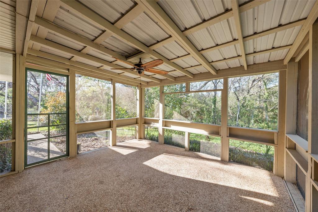 4505 Shady Glen Drive Waco, TX 76708 - Photo 26 of 40 a view of porch with a large tree