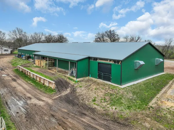 a view of a porch with a refrigerator