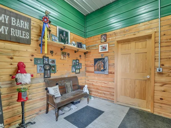 a view of a street with an empty space