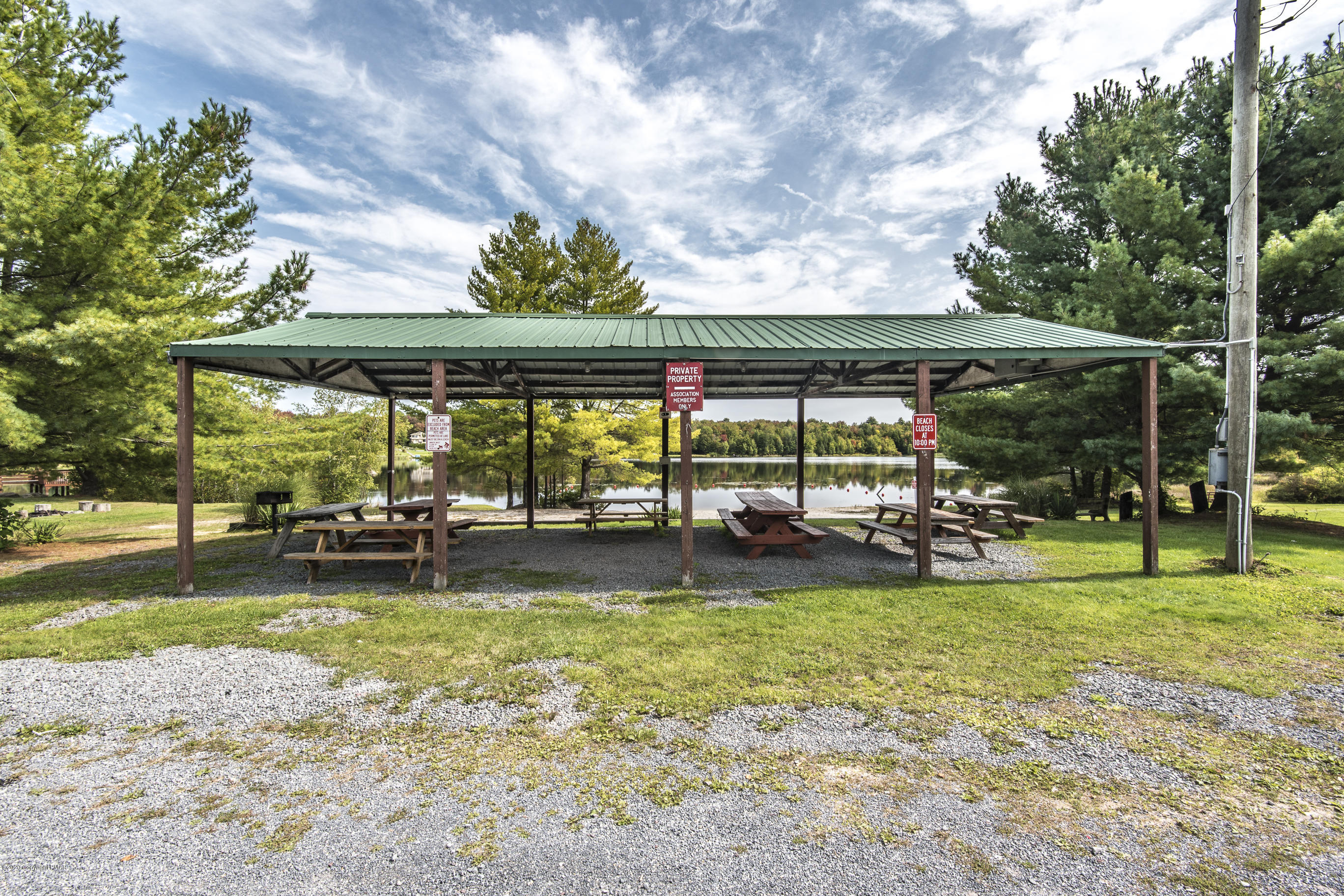 4 Lidio Road Blakeslee, PA 18610 - Photo 13 of 20 a view of a swimming pool and a yard