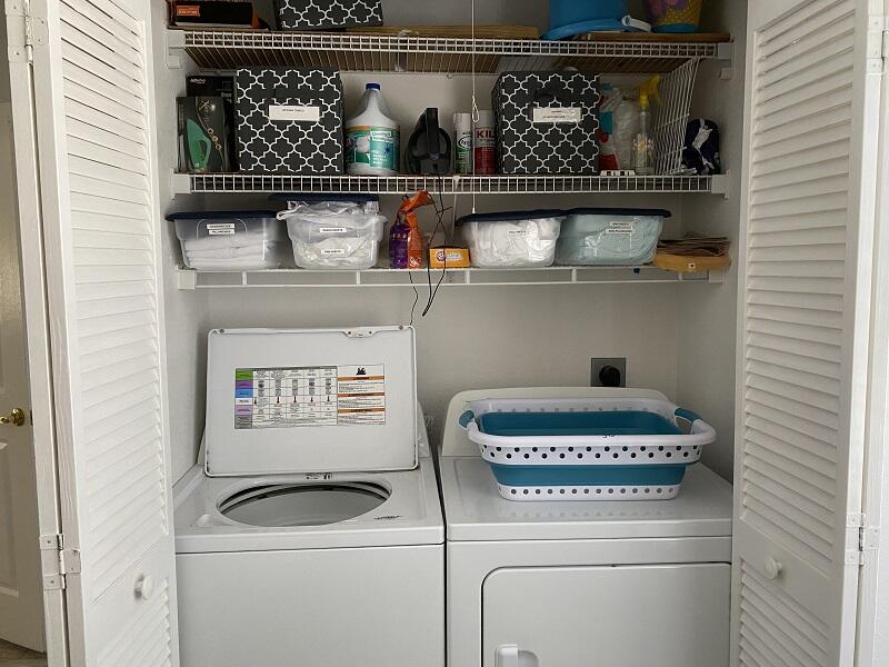 343 Ocean Park Lane, Unit V110 Cape Canaveral, FL 32920 - Photo 11 of 25 a close view of washer and dryer