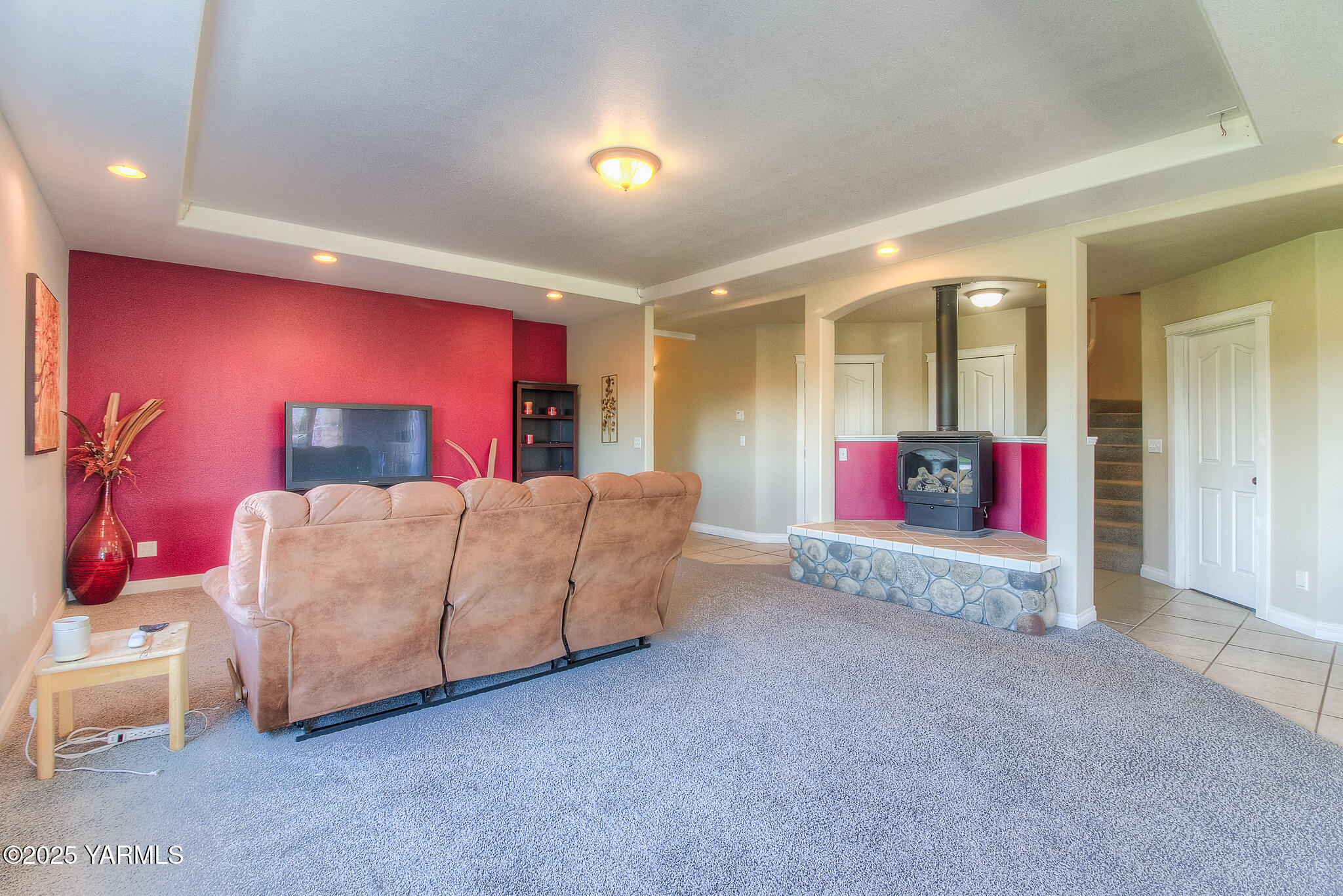 9806 Bittner Road Yakima, WA 98901 - Photo 40 of 53 Rec Room w/Fireplace