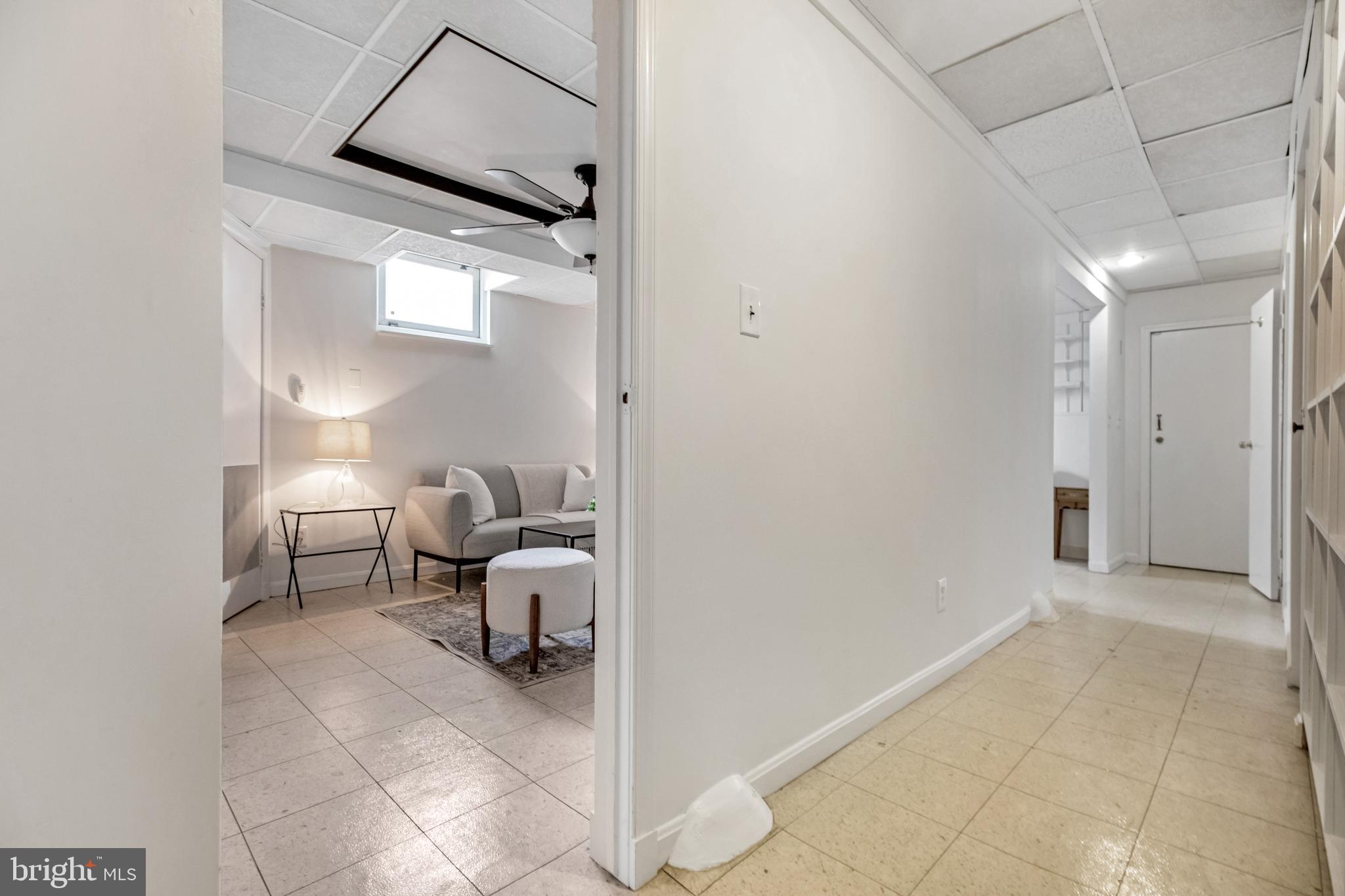 1015 Upshur Street Northeast Washington, DC 20017 - Photo 32 of 44 Lower level hall