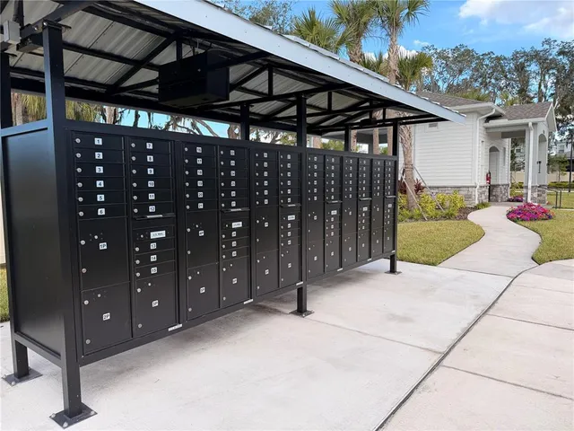a view of street with flower on the wall