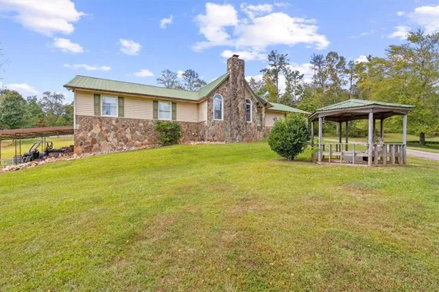 a workspace with furniture window and outside view