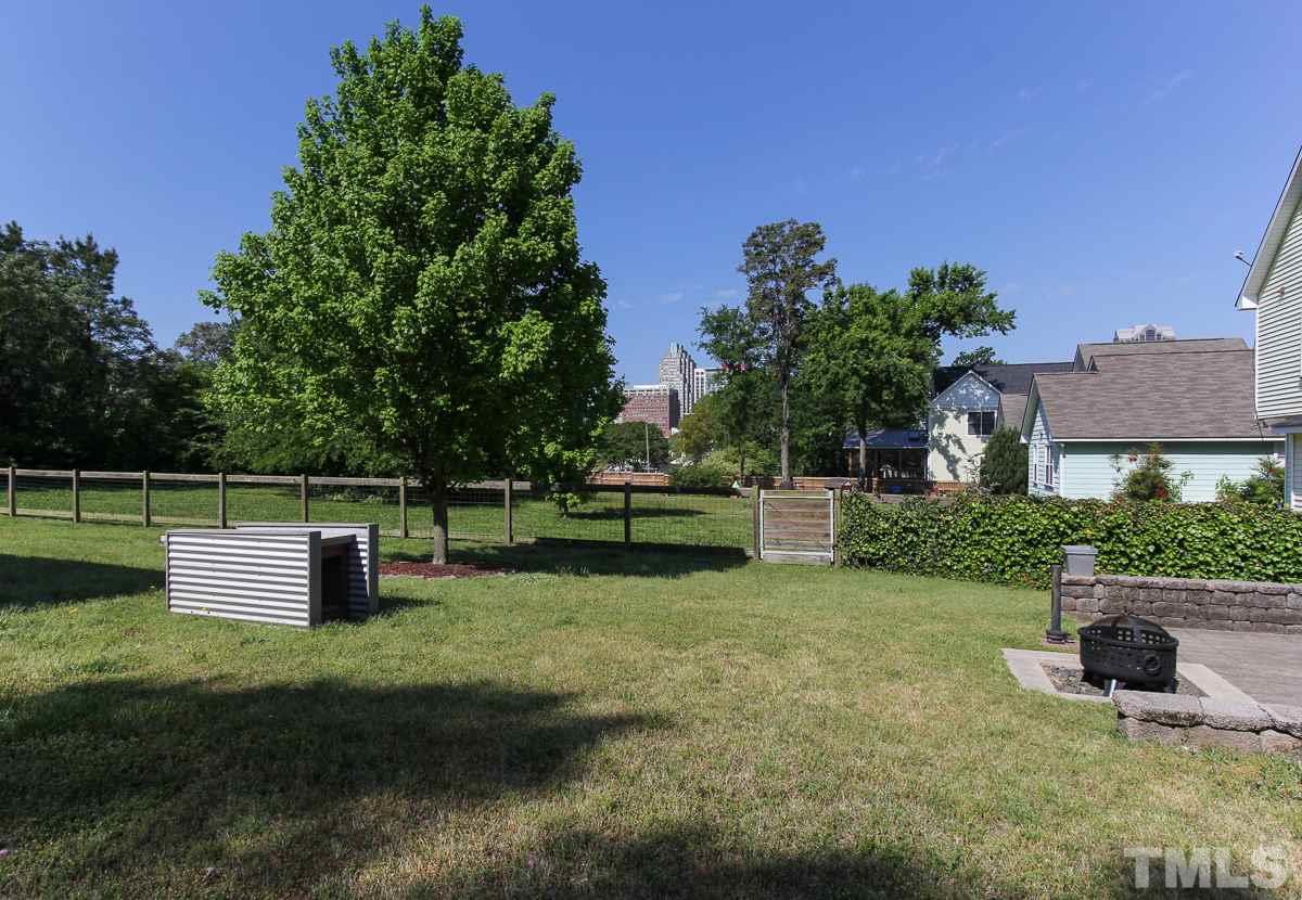 558 East Martin Street Raleigh, NC 27601 - Photo 23 of 24 a garden view with a seating space
