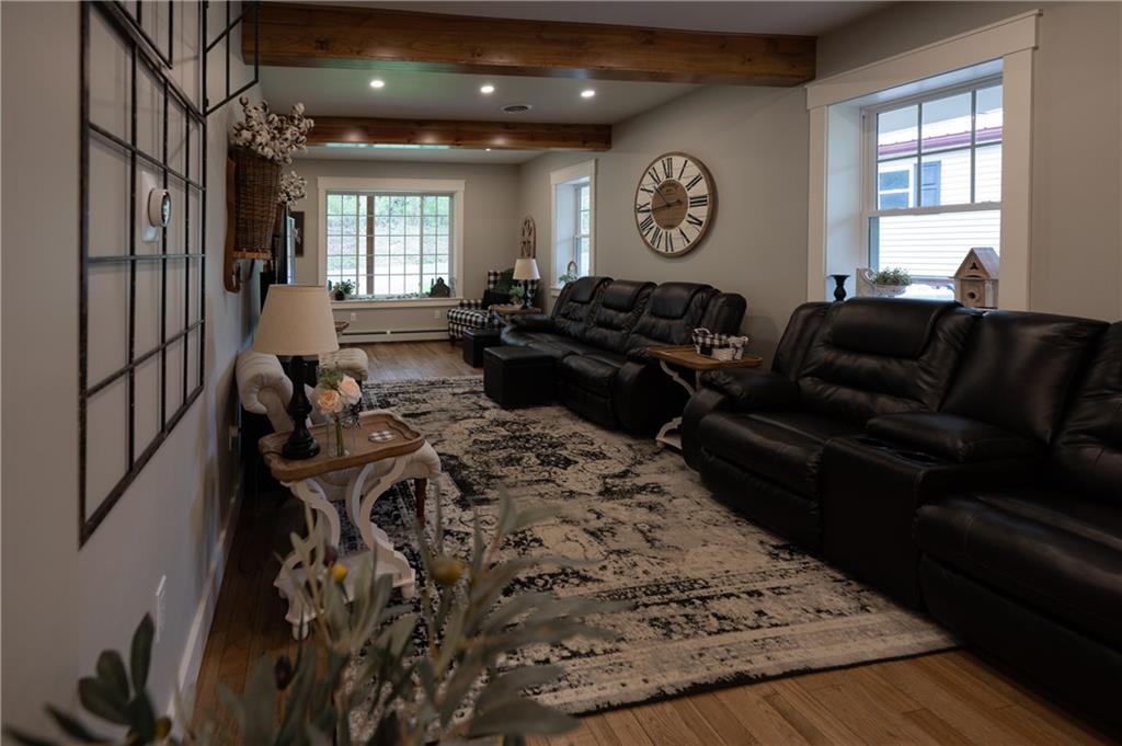 304 Ellermeyer Road Walston, PA 15781 - Photo 12 of 50 a living room with furniture window and wooden floor