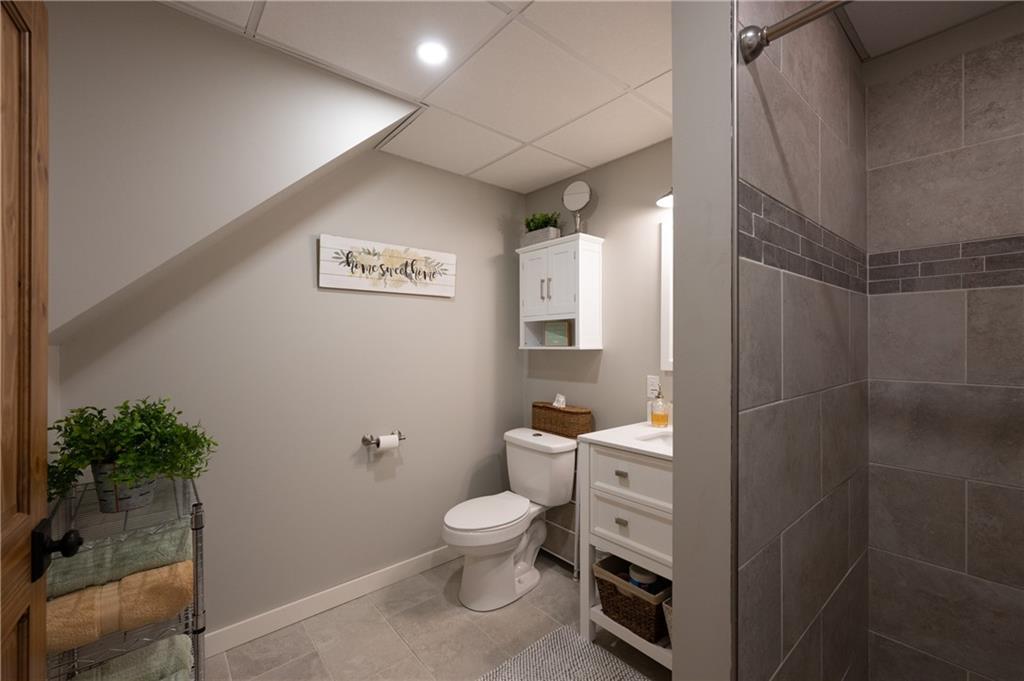 304 Ellermeyer Road Walston, PA 15781 - Photo 40 of 50 a bathroom with a toilet and a shower