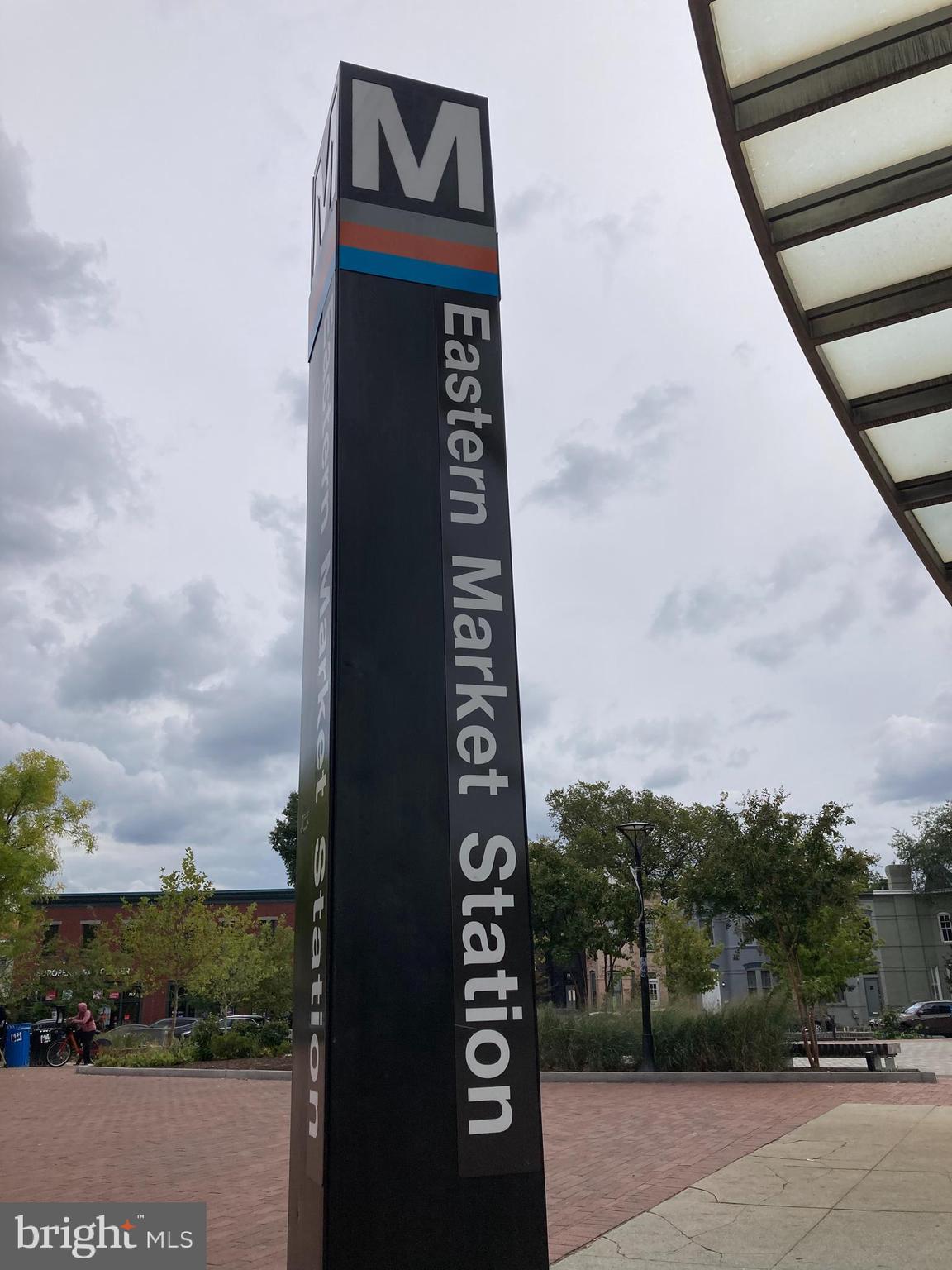 612 C Street Southeast Washington, DC 20003 - Photo 18 of 20 a sign on the side of a building