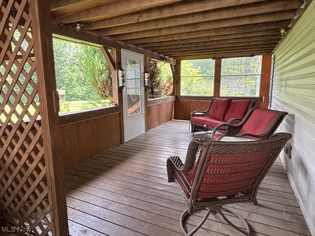 12575 Zane Road Lore City, OH 43755 - Photo 21 of 37 View of wooden deck
