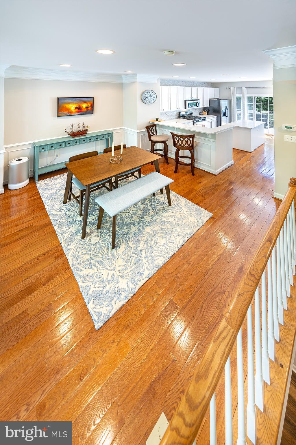 11425 Log Ridge Drive Fairfax, VA 22030 - Photo 8 of 44 Kitchen, Dining, and Living Area