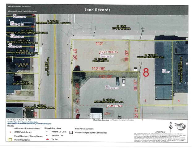 $126,000 | 400 South Bridge Street, Manawa, WI 54949