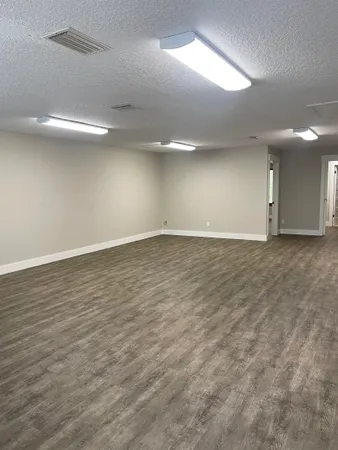 wooden floor in a room