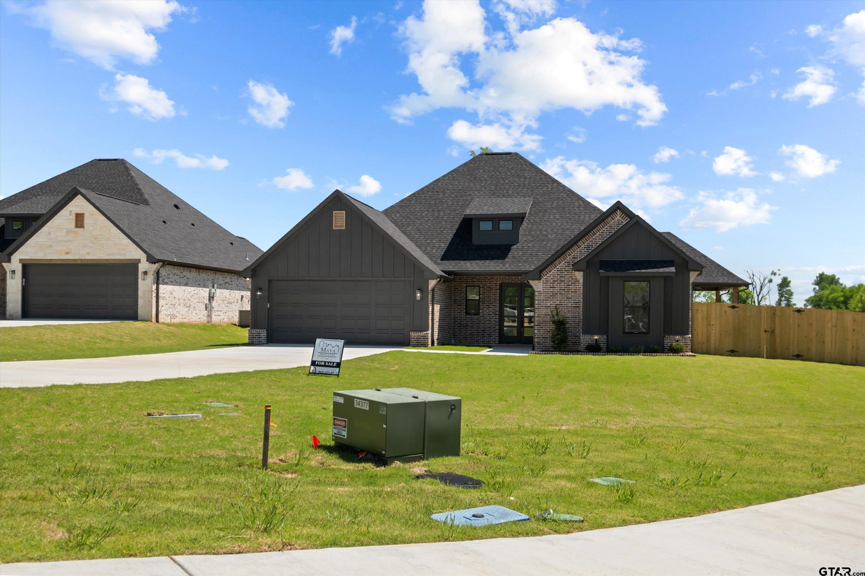 17762 Jayleen Lane Tyler, TX 75707 - Photo 3 of 24 a front view of house with yard and entertaining space