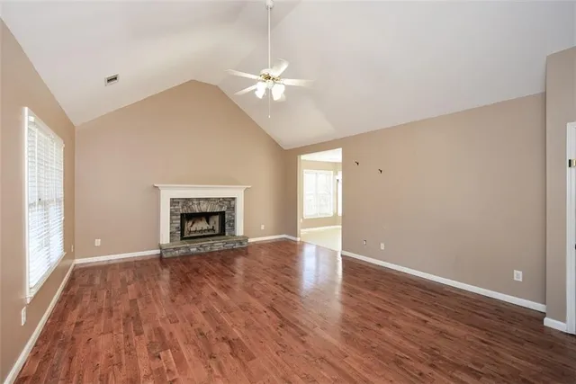 a view of an empty room with window