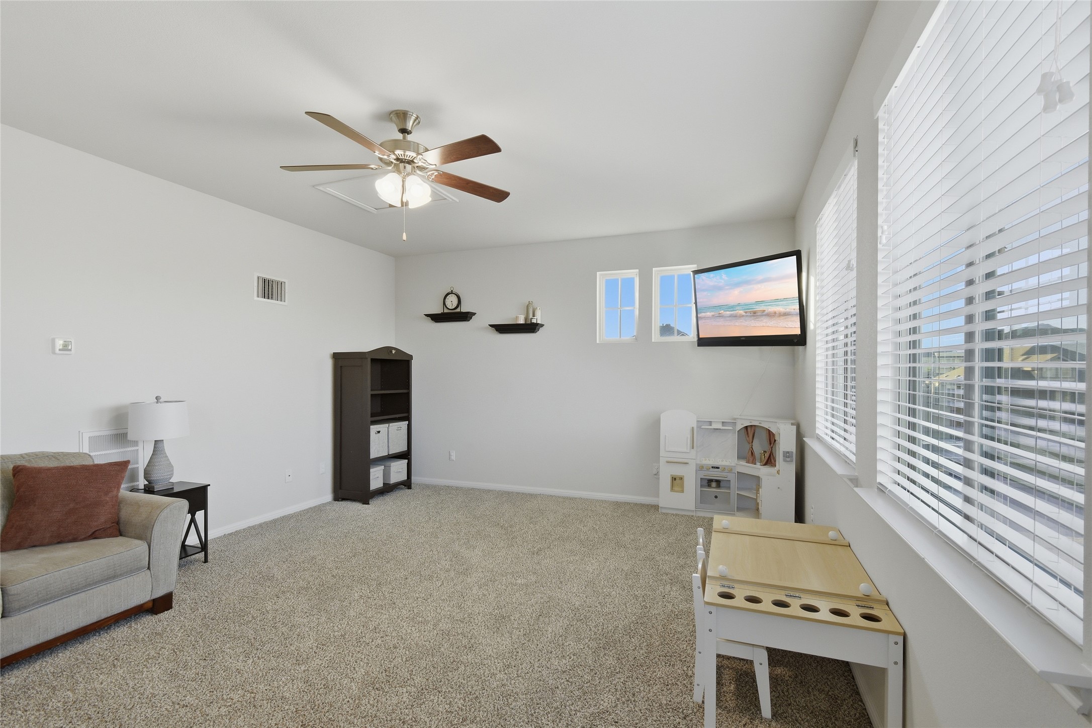 8152 Daisy Cutter Crossing Georgetown, TX 78626 - Photo 16 of 23 a view of workspace with furniture and ceiling fan